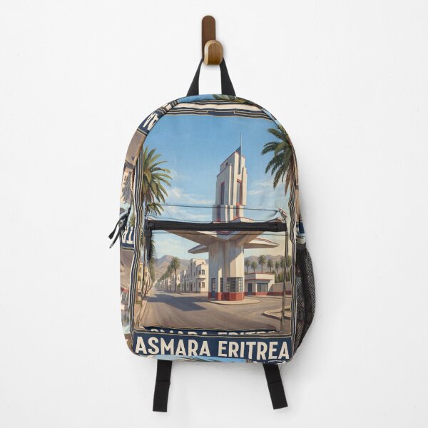 Item preview, Asmara Eritrea Vintage Travel Art – Art Deco Architecture & Italian Modernism designed and sold by Bomax121.