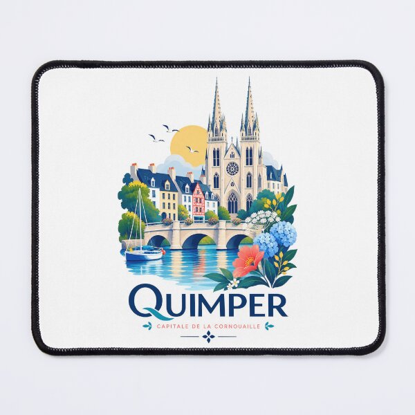 Item preview, Quimper sign with city landmarks designed and sold by 1enchik.