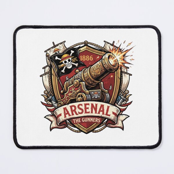 Item preview, Pirate Cannon Shield Vintage Anime Sports Crest designed and sold by annaarthk.