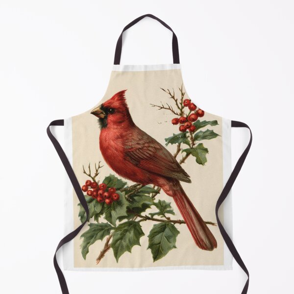 Item preview, Vintage Cardinal Christmas card designed and sold by MendaciousMina.