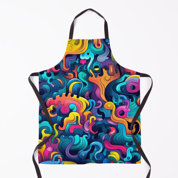 Item preview, Graffiti-Inspired Vibrant Colorful Abstract Shapes Designs Art  designed and sold by DEC02.