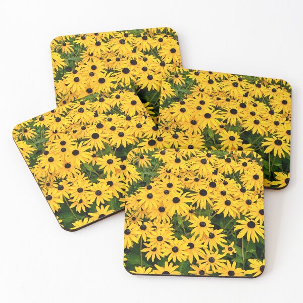 Item preview, A sea of yellow coneflower blossoms designed and sold by Steffani Lehmann.