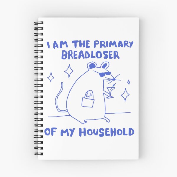 Item preview, Funny Rat Lover Breadloser Meme Design designed and sold by MelBarrerahh.