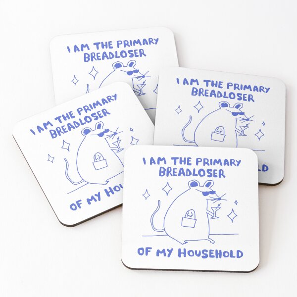 Item preview, Funny Rat Lover Breadloser Meme Design designed and sold by MelBarrerahh.