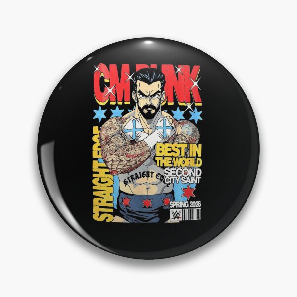 Item preview, CM Punk "The Best In The World" Straight Edge Society designed and sold by JeyVel.