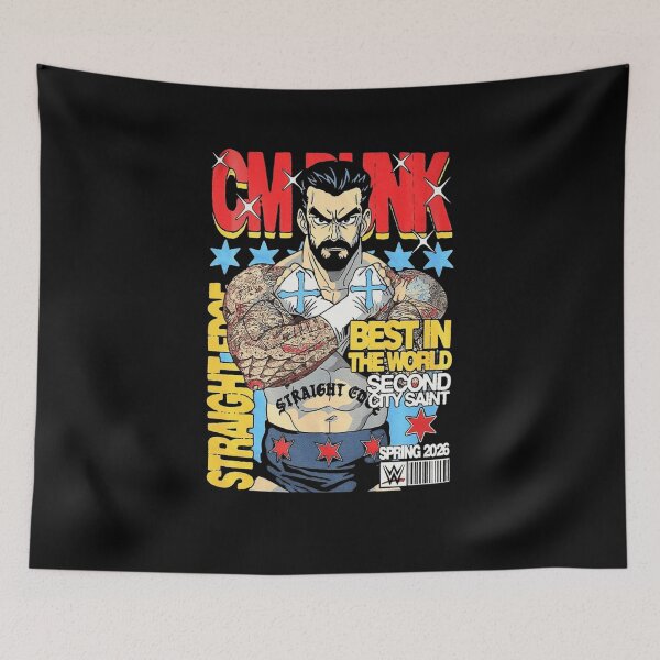 Item preview, CM Punk "The Best In The World" Straight Edge Society designed and sold by JeyVel.