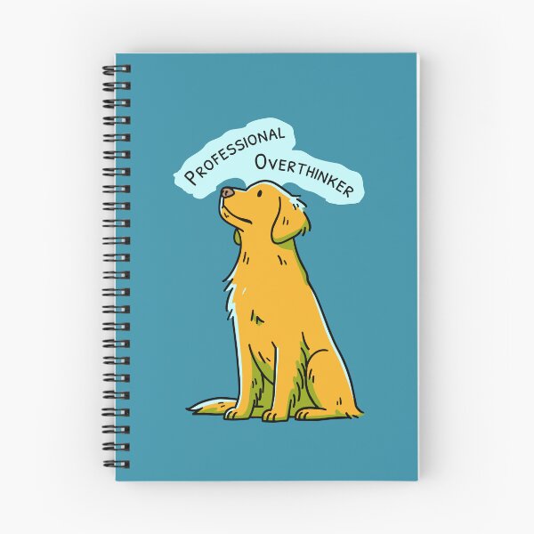Item preview, Professional Overthinker Golden Retriever designed and sold by MZS Studio.