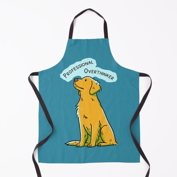 Item preview, Professional Overthinker Golden Retriever designed and sold by MZS Studio.