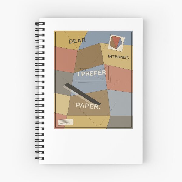 Item preview, DEAR INTERNET, I PREFER PAPER designed and sold by WesWay.