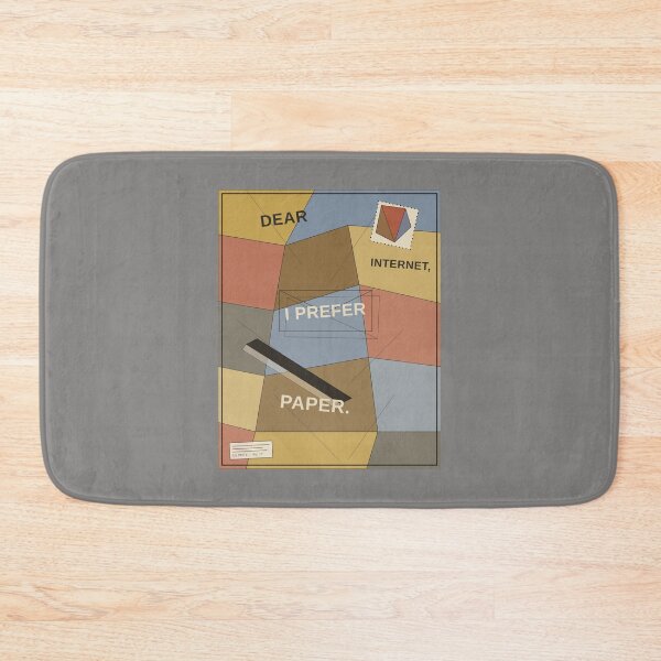 Item preview, DEAR INTERNET, I PREFER PAPER designed and sold by WesWay.