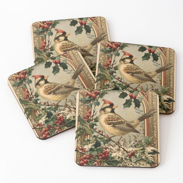 Item preview, Vintage Victorian Christmas card designed and sold by MendaciousMina.