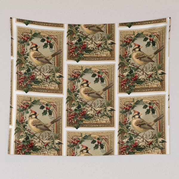Item preview, Vintage Victorian Christmas card designed and sold by MendaciousMina.