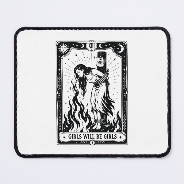 Item preview, Girls Will Be Girls Witch Feminist Halloween designed and sold by MelBarrerahh.