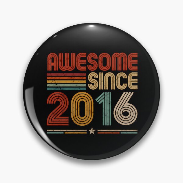 Item preview, Awesome Since 2016 Retro Vintage Birthday designed and sold by Moizento.