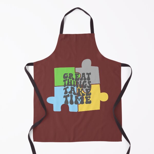 Item preview, Great Things Take Time Puzzle Quote designed and sold by BarakahCrafts.