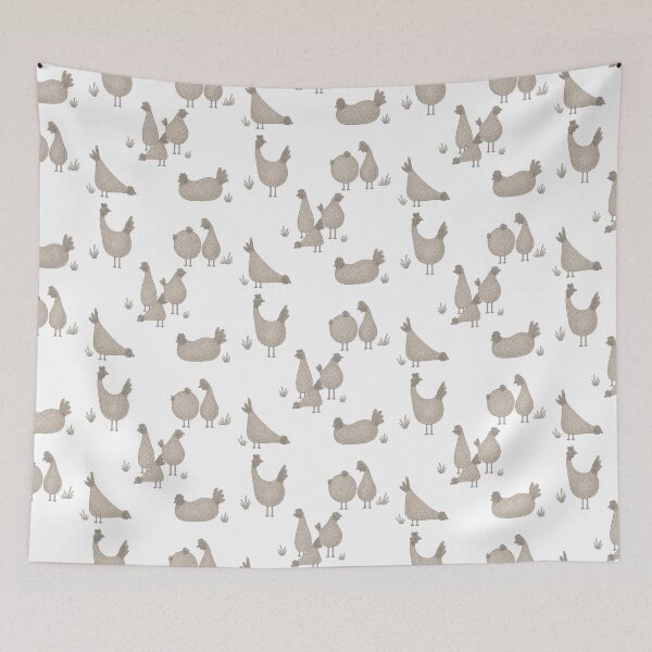 Item preview, Chickens in My Garden designed and sold by PicklePot666.