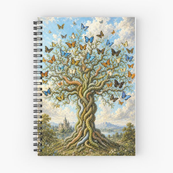 Item preview, Surrealist Butterfly Tree designed and sold by cbfineart.