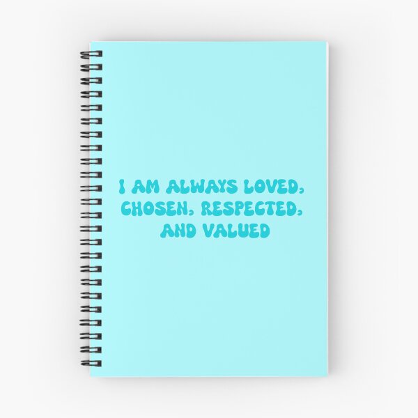 Item preview, I am always loved, chosen, respected, and valued- manifestation positive affirmation designed and sold by SlimyFish.
