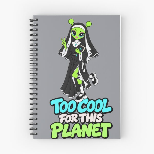 Item preview, Too Cool for This Planet – Alien Sister designed and sold by Aimetoi.