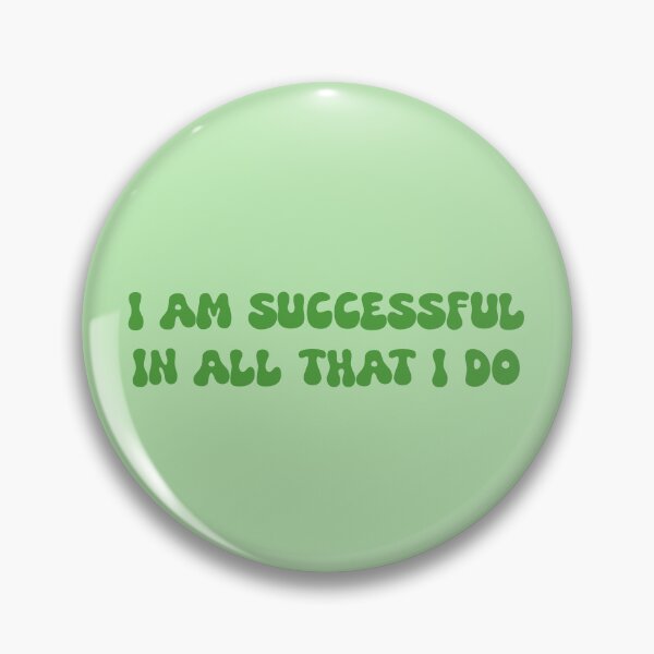 Item preview, I am successful in all that I do- manifestation  positive affirmation designed and sold by SlimyFish.