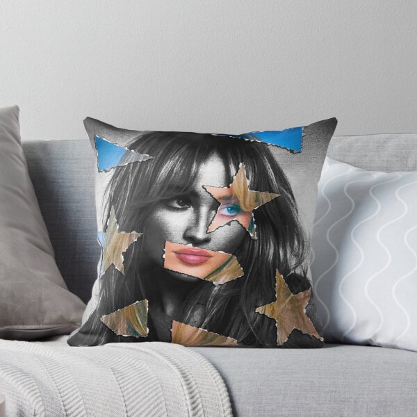 Item preview, Sabrina graphic design black and white star cut out print designed and sold by dandelionzone.