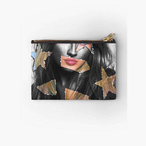 Item preview, Sabrina graphic design black and white star cut out print designed and sold by dandelionzone.