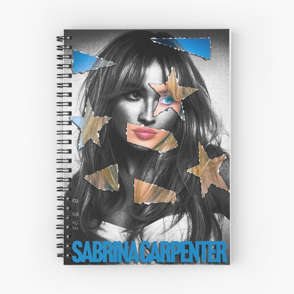 Item preview, Sabrina graphic design black and white star cut out print designed and sold by dandelionzone.