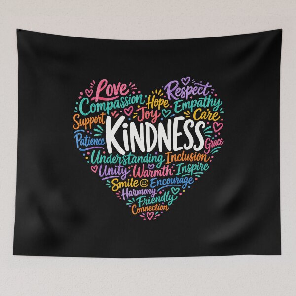 Item preview, Kindness compassion empathy and respect designed and sold by HandicraftArt.