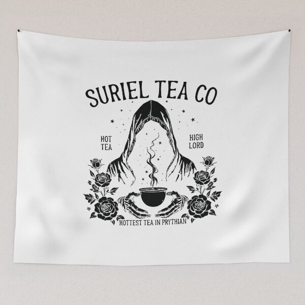 Item preview, Suriel Tea Co Fantasy Reader Bookish Art designed and sold by MelBarrerahh.