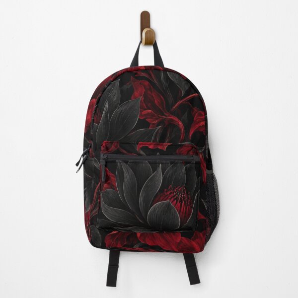 Item preview, Gothic Red And Black Floral Pattern designed and sold by Owcomm.