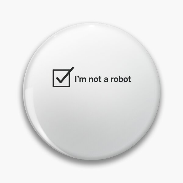 Item preview, I'm not a robot designed and sold by bobcatmarty.