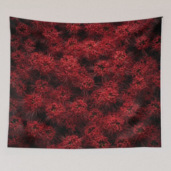 Item preview, Vibrant Red Spider Lily Flower Pattern designed and sold by Owcomm.