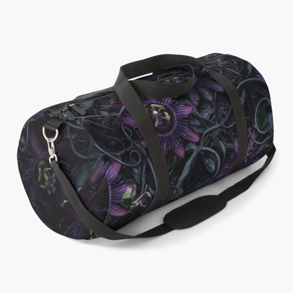 Item preview, Dark Purple Passion Flower Floral Pattern designed and sold by Owcomm.