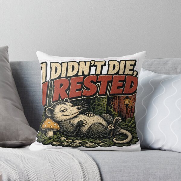 Item preview, Strategic Nap Opossum Funny Sticker designed and sold by Jelly Farm.