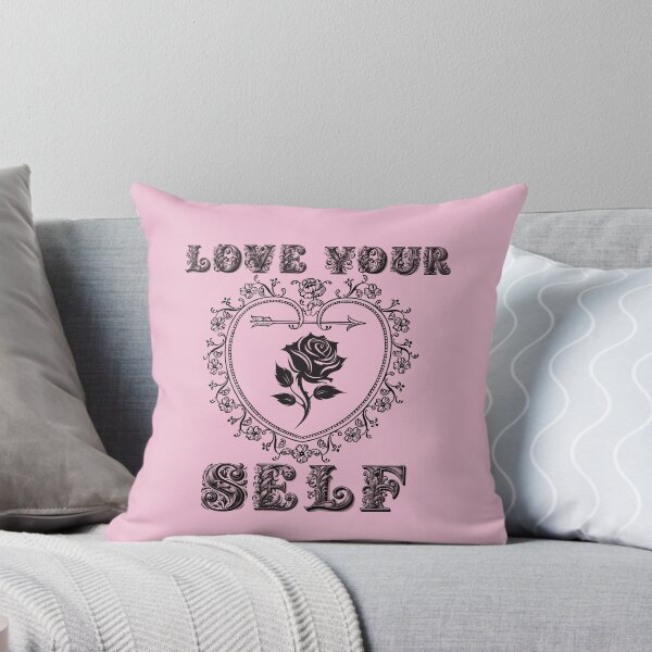 Item preview,  Love Your Self  decorative font  Rose designed and sold by GoGreenlove.