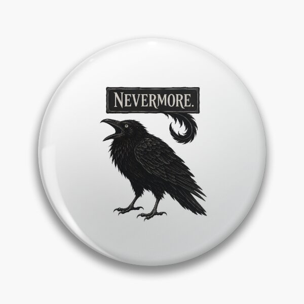 Item preview, Nevermore Raven Quoting Edgar Allan Poe's Poem designed and sold by bobcatmarty.