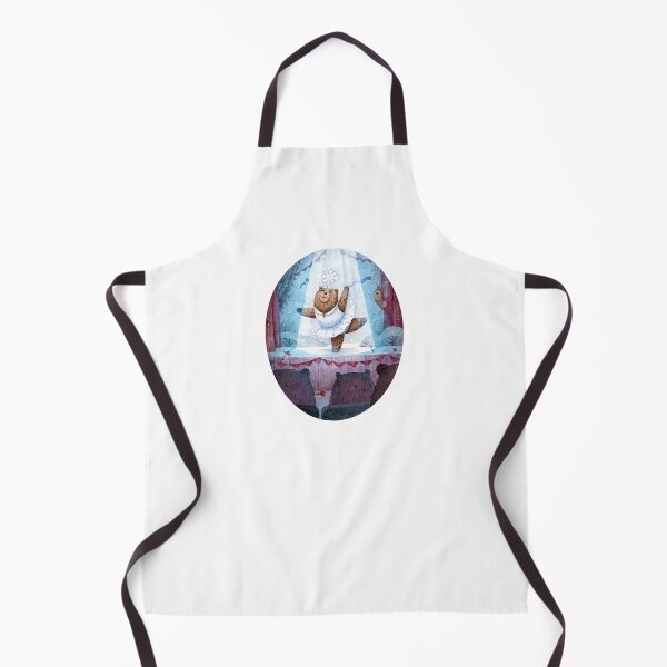 Item preview, Watercolor Bear Ballerina Performing on Stage designed and sold by White Rabbit Design .