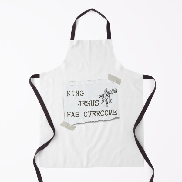Item preview, King Jesus Has Overcome Christian Cross Design designed and sold by LensDyn™.