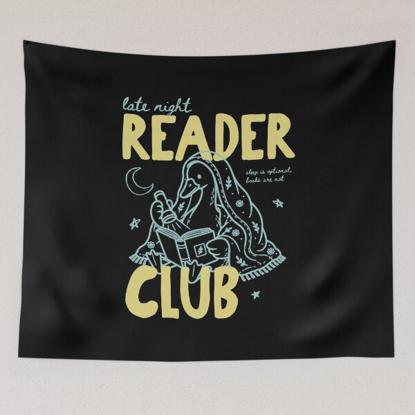 Item preview, Funny Goose Book Club Bookworm Design designed and sold by MelBarrerahh.
