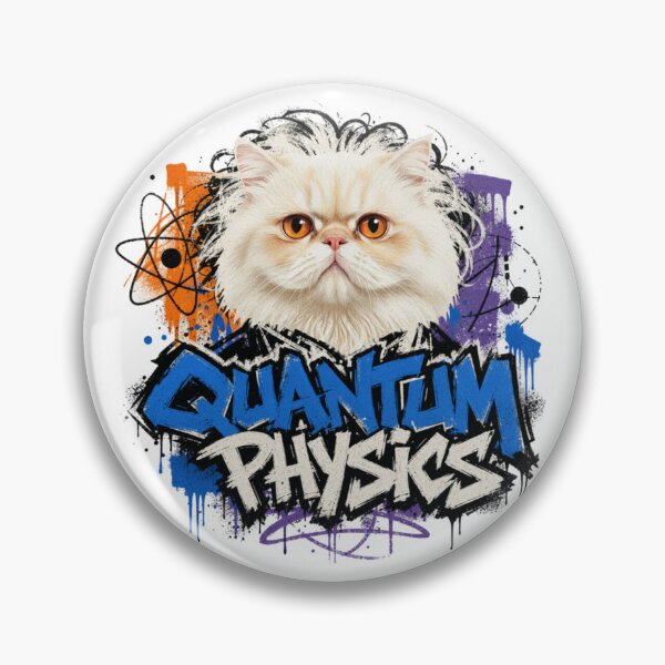 Item preview, Quantum Physics  Cat Graffiti T-Shirt | Funny Science Professor Persian Cat Physics Teacher STEM Major Gift designed and sold by illeN-Art-World.