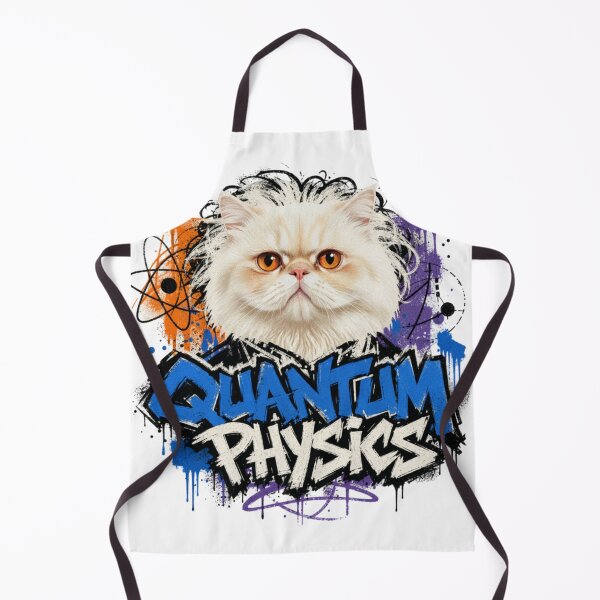 Item preview, Quantum Physics Cat Graffiti T-Shirt | Funny Science Professor Persian Cat Physics Teacher STEM Major Gift designed and sold by illeN-Art-World.