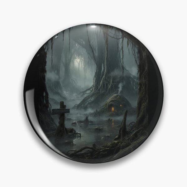 Item preview, Dagobah National Park Nature Landscape designed and sold by FrontierCosmic.