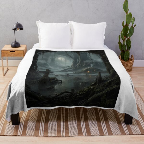 Item preview, Dagobah National Park Nature Landscape designed and sold by FrontierCosmic.