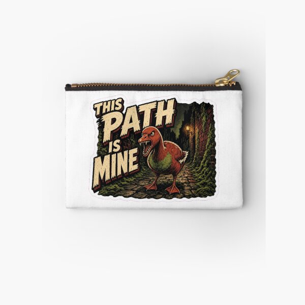 Item preview, This Path Is Mine Goose Sticker designed and sold by Jelly Farm.