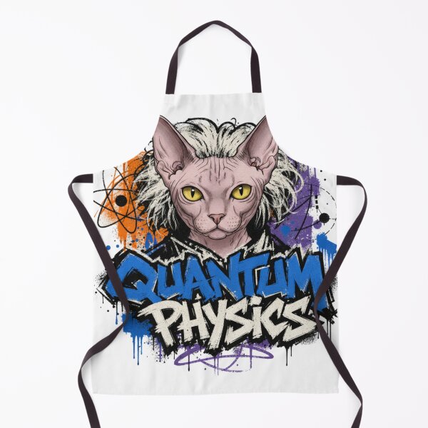 Item preview, Quantum Physics Cat Graffiti T-Shirt | Funny Science Professor Sphynx Cat Physics Teacher STEM Major Gift designed and sold by illeN-Art-World.