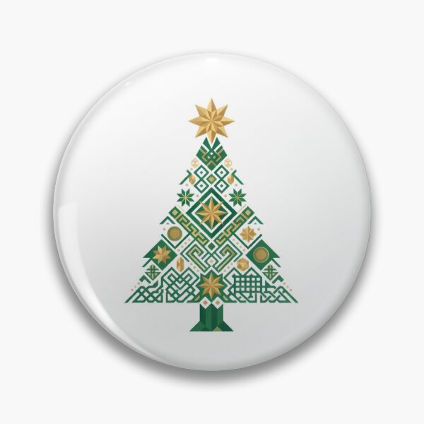 Item preview, Celtic Knot Christmas Tree Pattern designed and sold by GTFullShop.