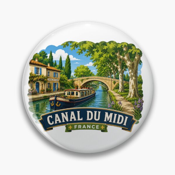 Item preview, Canal du Midi, France designed and sold by Myra365Art.