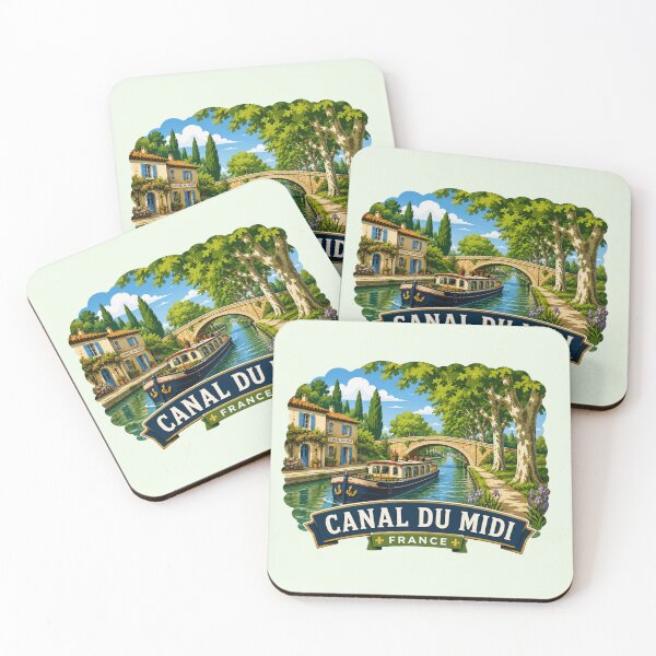 Item preview, Canal du Midi, Francia designed and sold by Myra365Art.