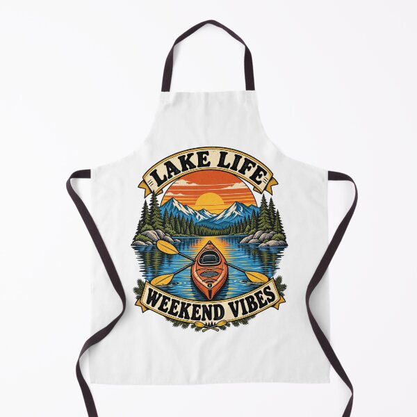 Item preview, Retro Kayaking Mountain Sunset designed and sold by urbinet.