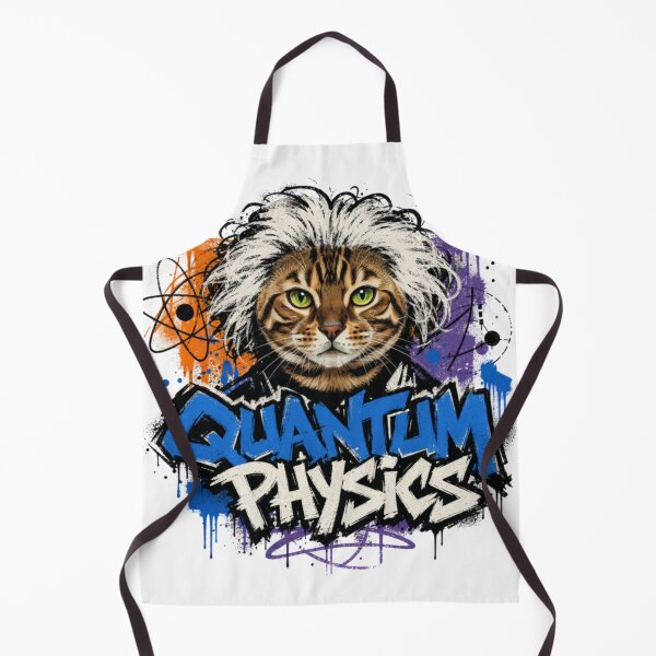 Item preview, Quantum Physics Cat Graffiti T-Shirt | Funny Science Professor Bengal Cat Physics Teacher STEM Major Gift designed and sold by illeN-Art-World.